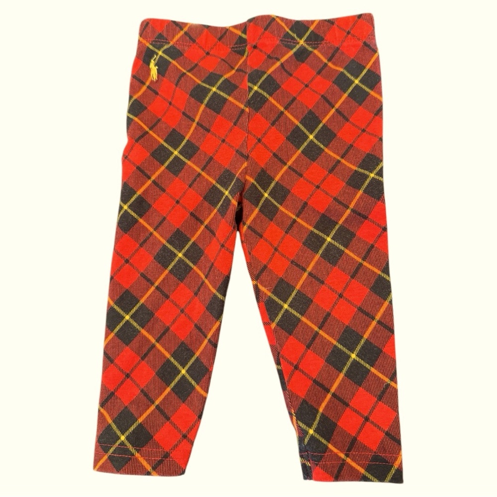 Ralph Lauren plaid tartan Toddler size 9 month perfect for the holidays!